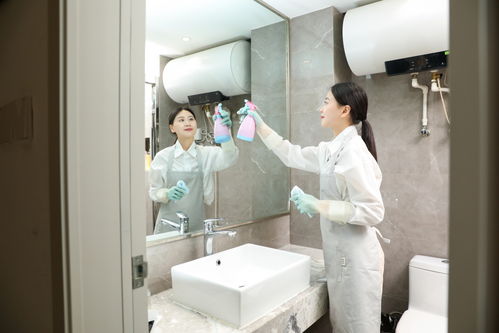 設圖網保姆保潔服務女性人物攝影圖 攝影